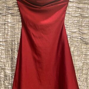 Windsor Mini Strapless Scarlet Dress Size XS